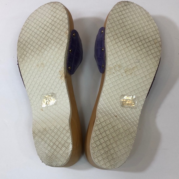 Dr. Scholl's Purple and Gold Sandals - Picture 7 of 12